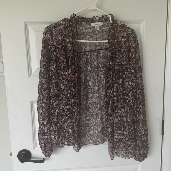 Topshop floral blouse - Picture 1 of 1